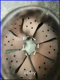 Helmet german original nice helmet M35 size 62 original WW2 WWII Free Shipping Helmet german original nice helmet M35 size 62 original WW2 WWII Free Shipping