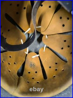 Helmet german original nice helmet M35 size 62 original WW2 WWII Free Shipping