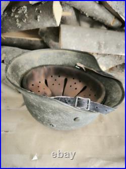 Helmet german original nice helmet M35 size 62 original WW2 WWII Free Shipping Helmet german original nice helmet M35 size 62 original WW2 WWII Free Shipping