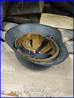 Helmet german original nice helmet M35 size 62 original WW2 WWII Free Shipping