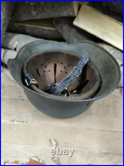 Helmet german original nice helmet M35 size 62 original WW2 WWII Free Shipping