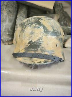 Helmet german original nice helmet M35 size 62 original WWII WW2 Free Shipping