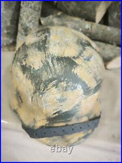 Helmet german original nice helmet M35 size 62 original WWII WW2 Free Shipping