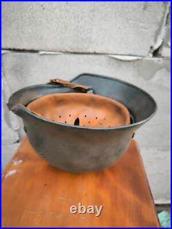 Helmet german original nice helmet M35 size 64 WW2 WWII Free Shipping