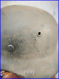 Helmet german original nice helmet M35 size 64 WW2 WWII Free Shipping