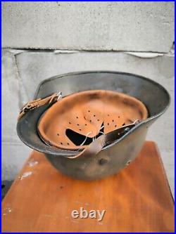 Helmet german original nice helmet M35 size 64 WW2 WWII Free Shipping
