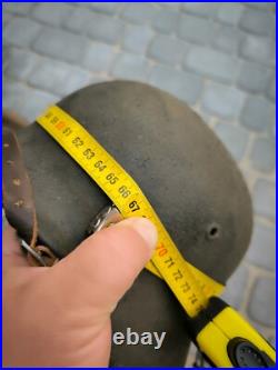 Helmet german original nice helmet M35 size 64 WW2 WWII Free Shipping