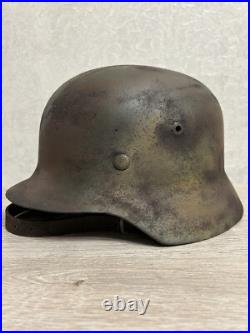 Helmet german original nice helmet M35 size 64 have a number WW2 WWII Helmet german original nice helmet M35 size 64 have a number WW2 WWII