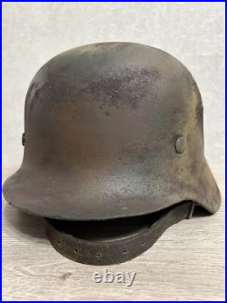 Helmet german original nice helmet M35 size 64 have a number WW2 WWII Helmet german original nice helmet M35 size 64 have a number WW2 WWII