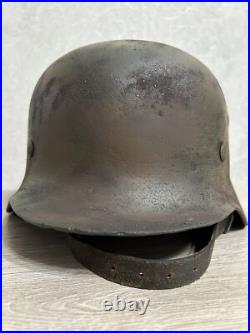 Helmet german original nice helmet M35 size 64 have a number WW2 WWII Helmet german original nice helmet M35 size 64 have a number WW2 WWII