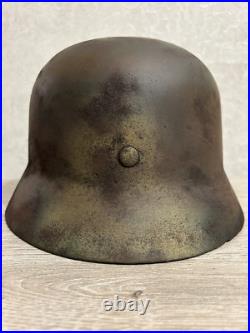 Helmet german original nice helmet M35 size 64 have a number WW2 WWII Helmet german original nice helmet M35 size 64 have a number WW2 WWII