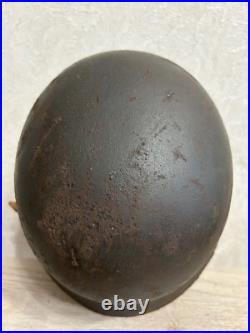 Helmet german original nice helmet M35 size 64 have a number WW2 WWII