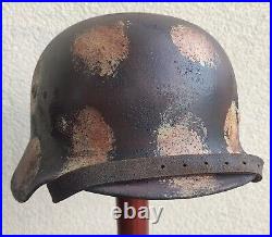 Helmet german original nice helmet M35 size 64 have a number WW2 WWII