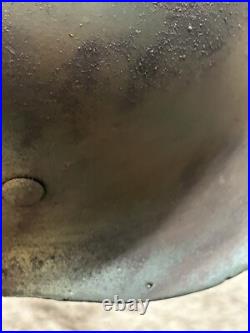 Helmet german original nice helmet M35 size 64 have a number WW2 WWII Helmet german original nice helmet M35 size 64 have a number WW2 WWII