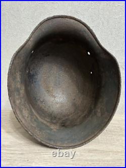 Helmet german original nice helmet M35 size 64 have a number WW2 WWII