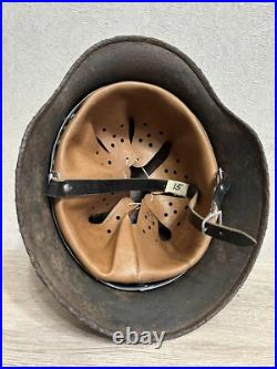 Helmet german original nice helmet M35 size 64 have a number WW2 WWII Helmet german original nice helmet M35 size 64 have a number WW2 WWII