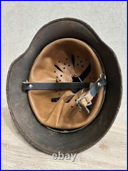 Helmet german original nice helmet M35 size 64 have a number WW2 WWII