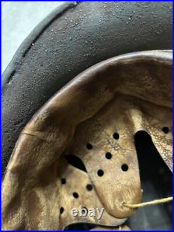 Helmet german original nice helmet M35 size 64 have a number WW2 WWII Helmet german original nice helmet M35 size 64 have a number WW2 WWII