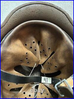 Helmet german original nice helmet M35 size 64 have a number WW2 WWII Helmet german original nice helmet M35 size 64 have a number WW2 WWII