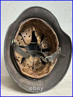 Helmet german original nice helmet M35 size 64 have a number WW2 WWII Helmet german original nice helmet M35 size 64 have a number WW2 WWII