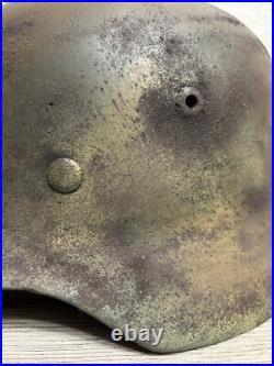 Helmet german original nice helmet M35 size 64 have a number WW2 WWII Helmet german original nice helmet M35 size 64 have a number WW2 WWII