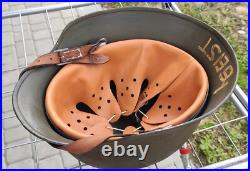 Helmet german original nice helmet M35 size 64 have a number WW2 WWII Free Shipp