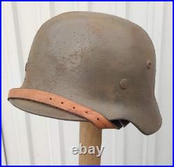 Helmet german original nice helmet M35 size 64 have a number WW2 WWII Free Shipp