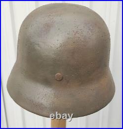 Helmet german original nice helmet M35 size 64 have a number WW2 WWII Free Shipp