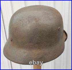 Helmet german original nice helmet M35 size 64 have a number WW2 WWII Free Shipp