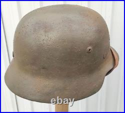 Helmet german original nice helmet M35 size 64 have a number WW2 WWII Free Shipp