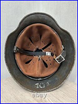 Helmet german original nice helmet M35 size 64 without restoration WW2 WWII Helmet german original nice helmet M35 size 64 without restoration WW2 WWII