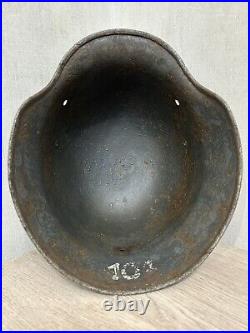 Helmet german original nice helmet M35 size 64 without restoration WW2 WWII Helmet german original nice helmet M35 size 64 without restoration WW2 WWII