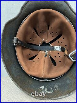 Helmet german original nice helmet M35 size 64 without restoration WW2 WWII Helmet german original nice helmet M35 size 64 without restoration WW2 WWII