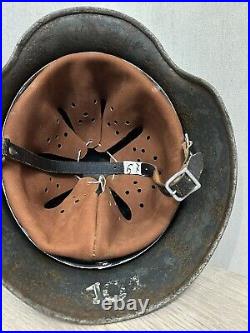 Helmet german original nice helmet M35 size 64 without restoration WW2 WWII Helmet german original nice helmet M35 size 64 without restoration WW2 WWII