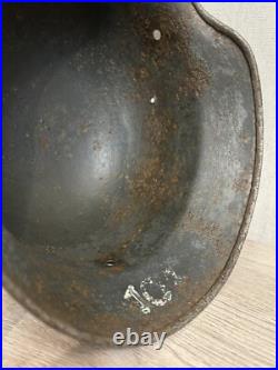 Helmet german original nice helmet M35 size 64 without restoration WW2 WWII Helmet german original nice helmet M35 size 64 without restoration WW2 WWII