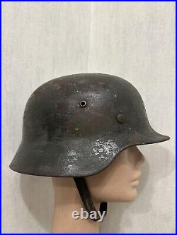 Helmet german original nice helmet M35 size 66 WW2 WWII