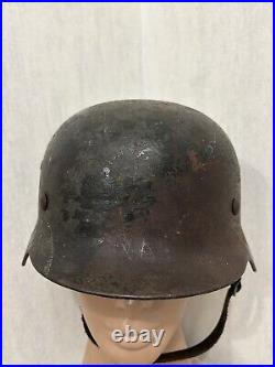 Helmet german original nice helmet M35 size 66 WW2 WWII