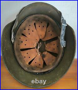 Helmet german original nice helmet M35 size 66 have a number WW2 WWII