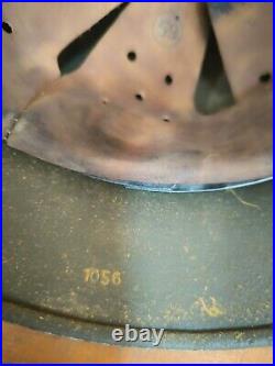 Helmet german original nice helmet M35 size 66 have a number WW2 WWII