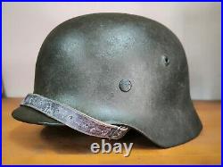 Helmet german original nice helmet M35 size 68 original WW2 WWII