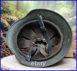 Helmet german original nice helmet M35 size 68 original WW2 WWII Big Size Rare Helmet german original nice helmet M35 size 68 original WW2 WWII Big Size Rare