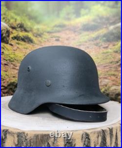 Helmet german original nice helmet M35 size 68 original WW2 WWII Big Size Rare