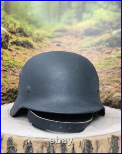 Helmet german original nice helmet M35 size 68 original WW2 WWII Big Size Rare