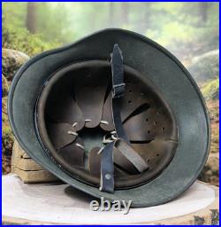 Helmet german original nice helmet M35 size 68 original WW2 WWII Big Size Rare
