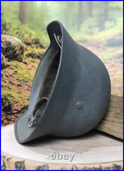 Helmet german original nice helmet M35 size 68 original WW2 WWII Big Size Rare