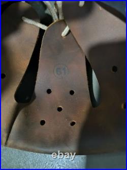 Helmet german original nice helmet M35 size 68 original WW2 WWII Big Size Rare