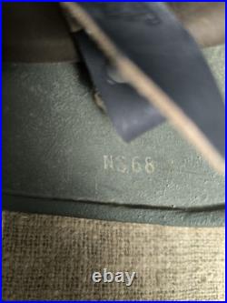 Helmet german original nice helmet M35 size 68 original WW2 WWII Big Size Rare