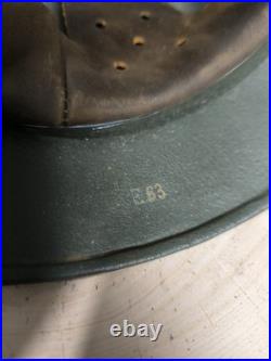 Helmet german original nice helmet M35 size 68 original WW2 WWII Big Size Rare
