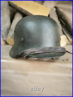 Helmet german original nice helmet M40 original WW2 WWII size 64