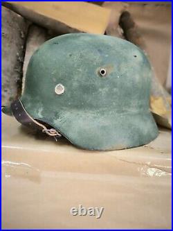 Helmet german original nice helmet M40 original WW2 WWII size 64